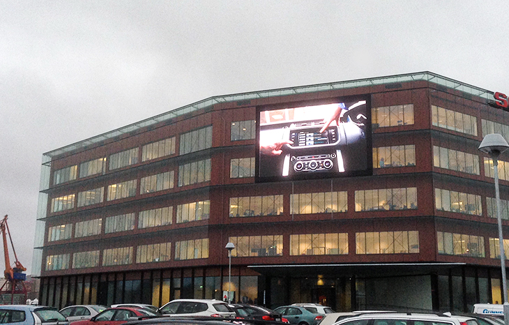 Sweden - P8 Outdoor led rental screen